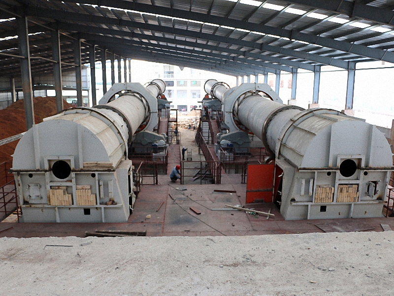200 TPD of clinker rotary kiln