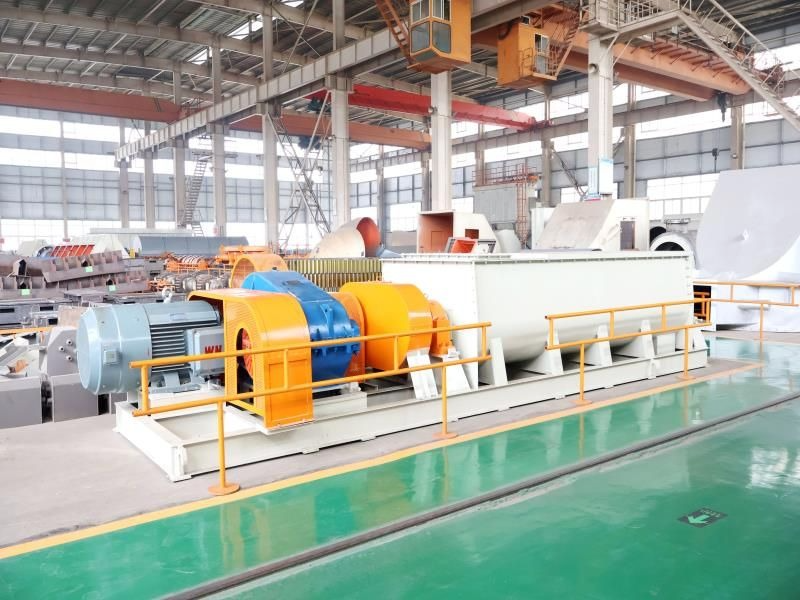 Huaheng Biological double-shaft mixer project