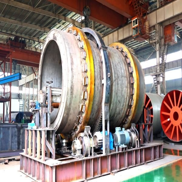 Shandong 15tpd molecular sieve production line project drum granulator equipment