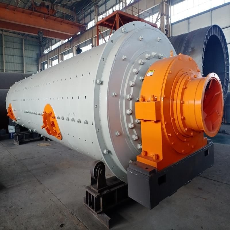 The main process flow of the cement plant