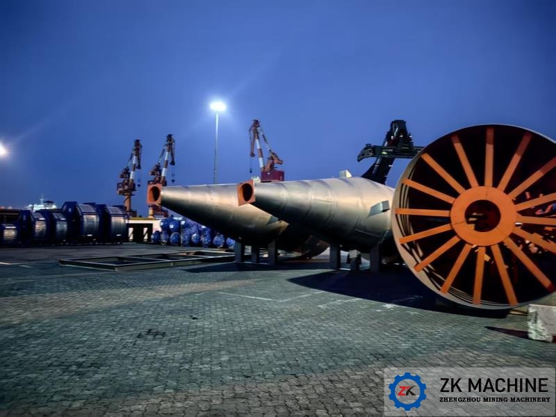 ZK's Rotary Kilns Continuously Ship Out, Unveiling a New Chapter in High-Efficiency Production