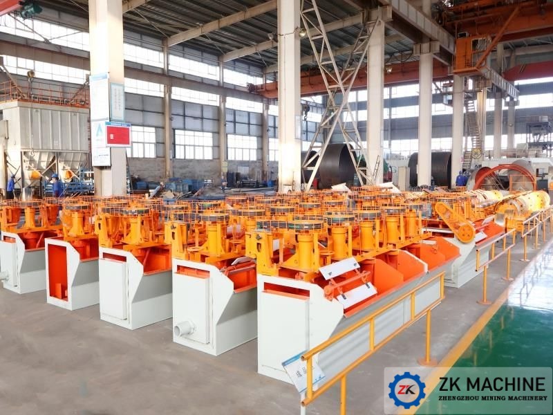 Shaanxi Pilot Base 30t/d Flotation Line Project