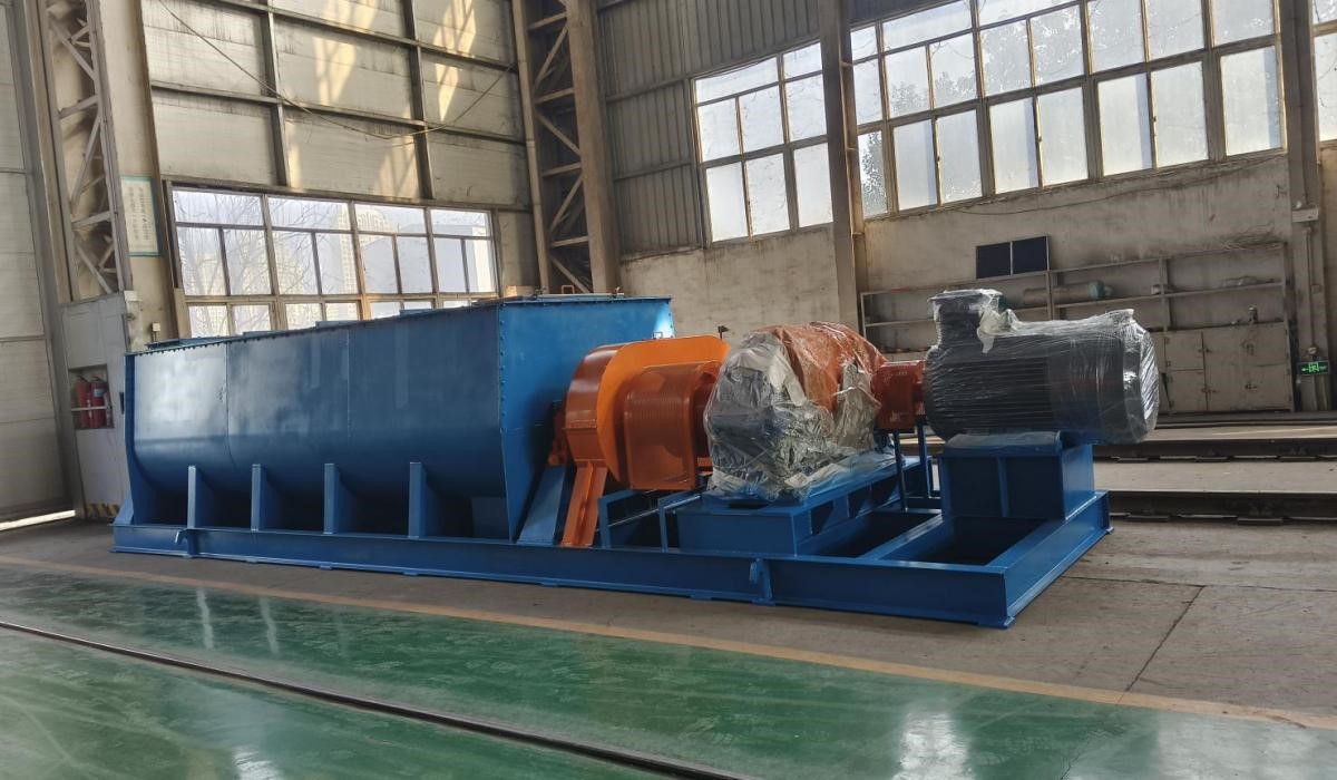 SJ500×90 Sludge Double Shaft Mixer