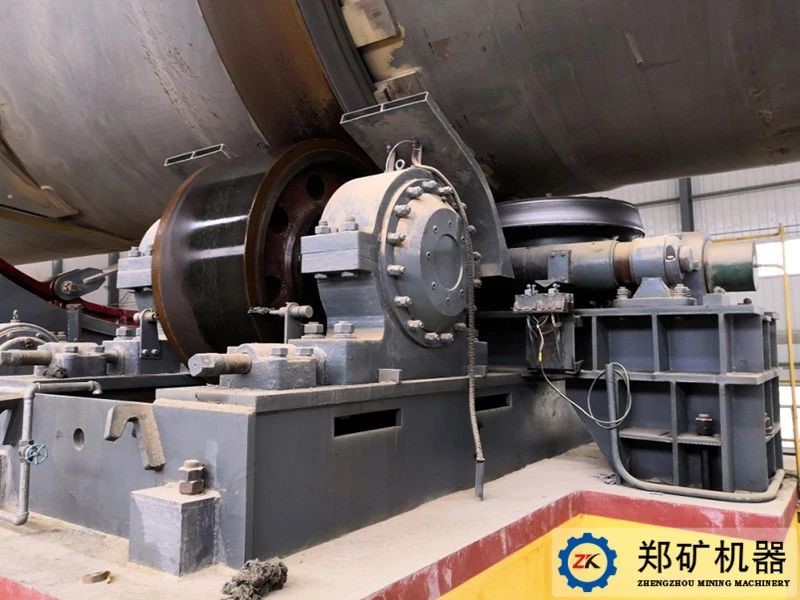 Lubrication of rotary kiln components