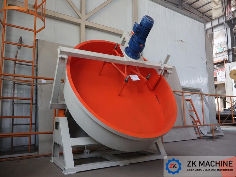 Zeolite Powder Disc Pelletizing Project in Thailand