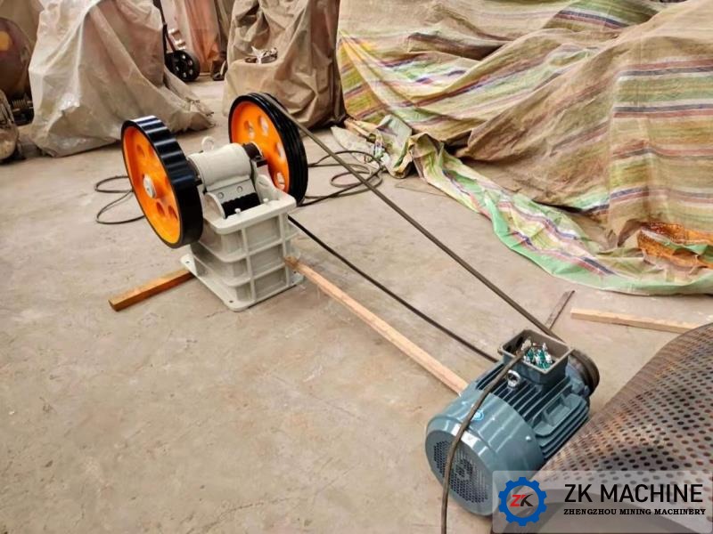 Spanish PE-150 × 250 Jaw Crusher Project